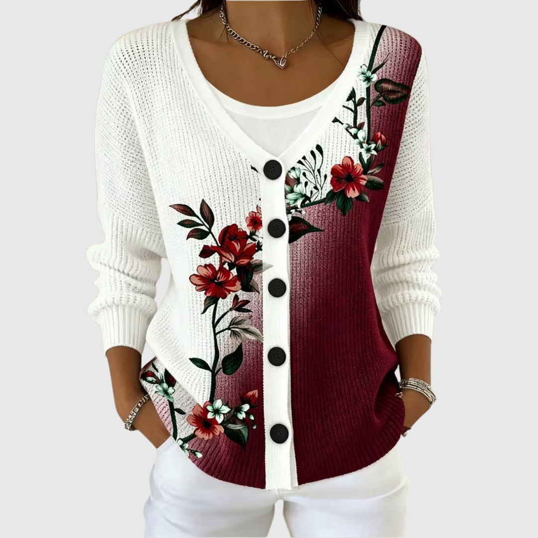 Ida | Cardigan en tricot confortable avec boutons
