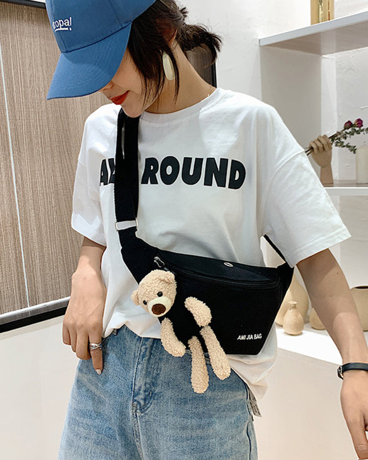 Sac à bandoulière en forme d&