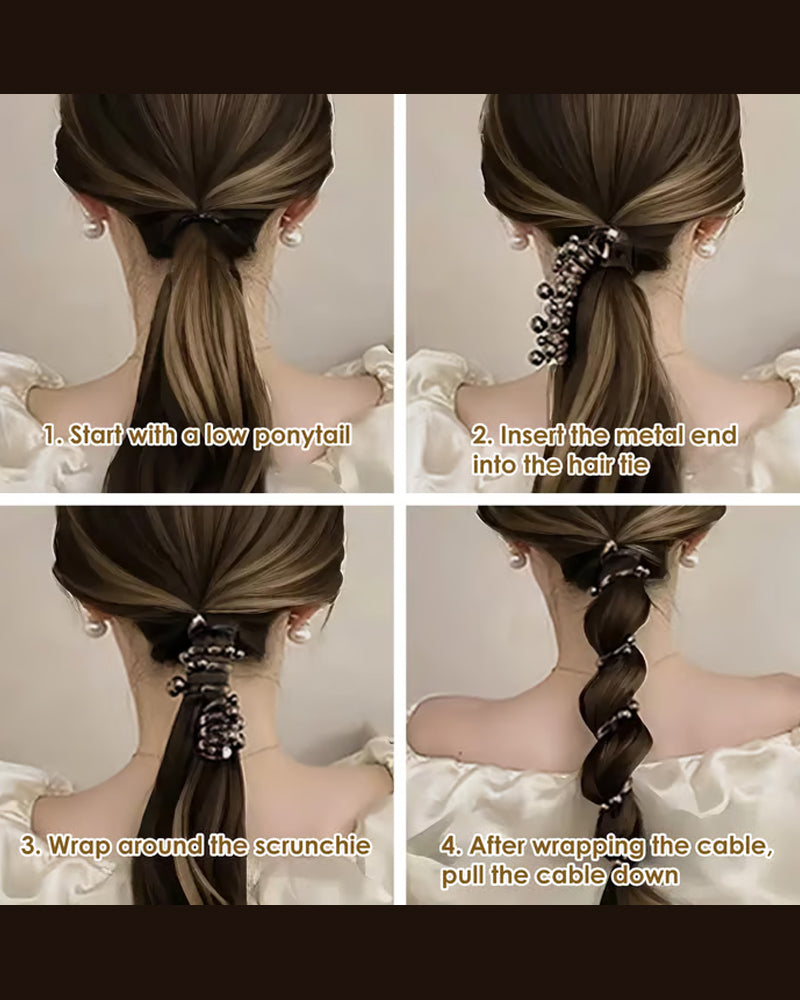 Aucun Dommage Élastique Souple Spirale Élastique À Cheveux