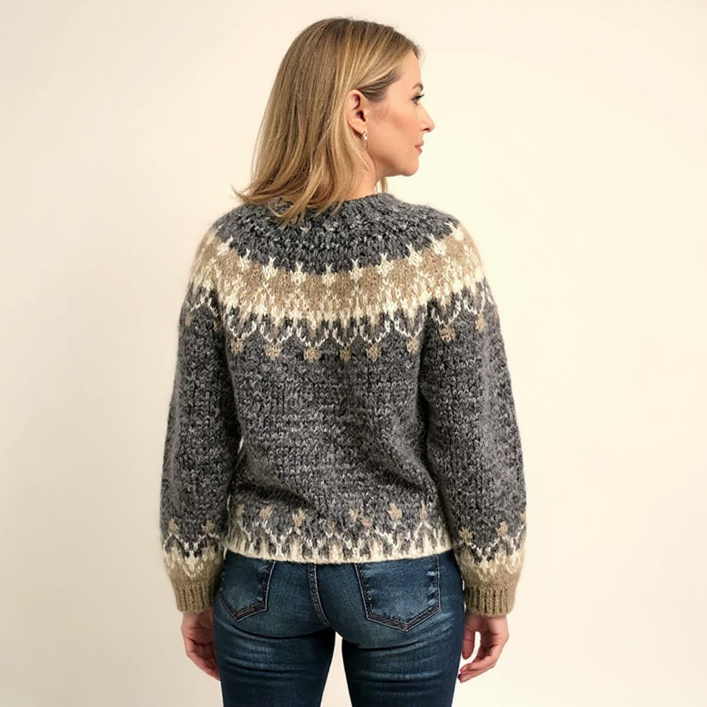 Pull en laine vintage Angela