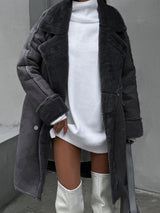 Vivian | Manteau d'hiver en peluche à coupe confortable pour femme