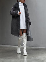 Vivian | Manteau d'hiver en peluche à coupe confortable pour femme