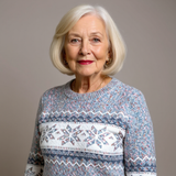 Caroline | Pull en laine vintage