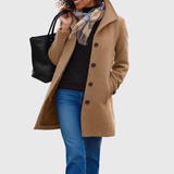 Rose | Manteau à bouton