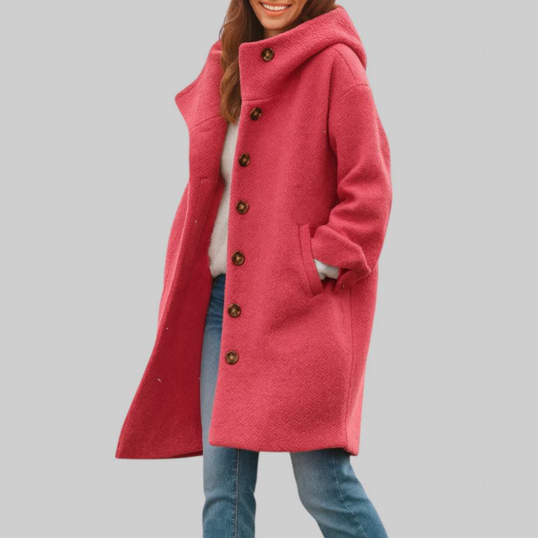 Rose | Manteau de tous les jours mi-long confortable