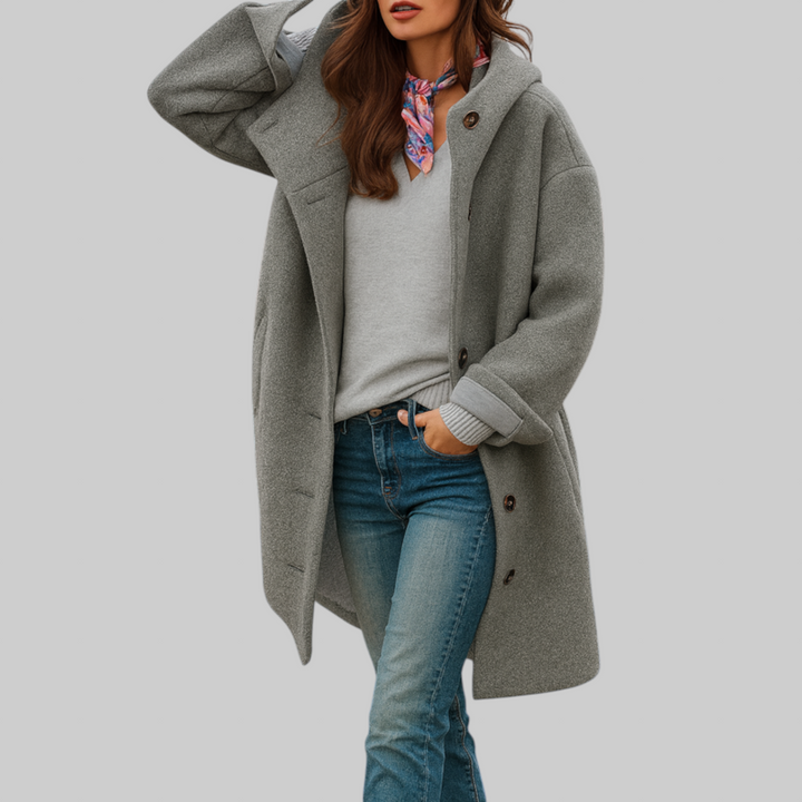 Rose | Manteau de tous les jours mi-long confortable