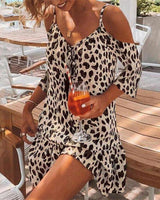 Robe imprimé léopardd