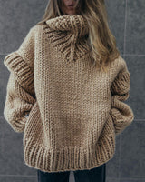 Mandy | Pull en grosse maille classique pour femme