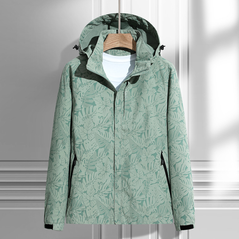 Renata | Veste coupe-vent à capuche avec fermeture éclair frontale pour femme