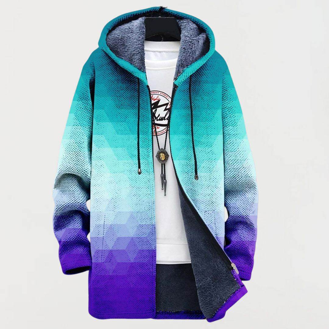 Hannah – Veste de transition à motif hexagonal