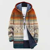 Franziska – Manteau d'automne à rayures