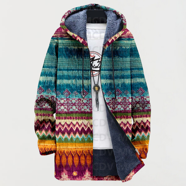 Clara – Veste à motif ethnique