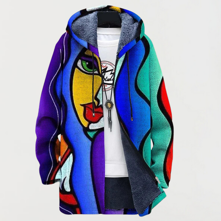 Elisa – Veste à motif coloré
