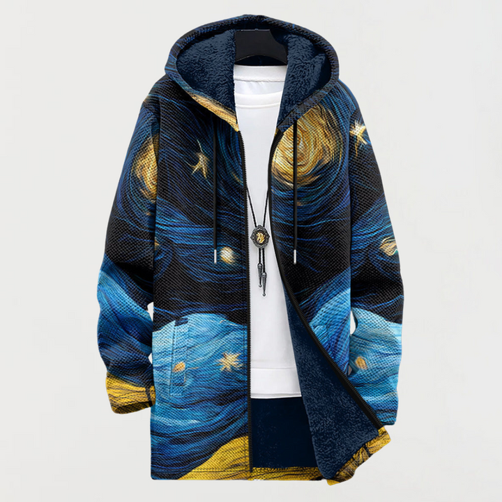 Amelie – Veste à motif ciel étoilé