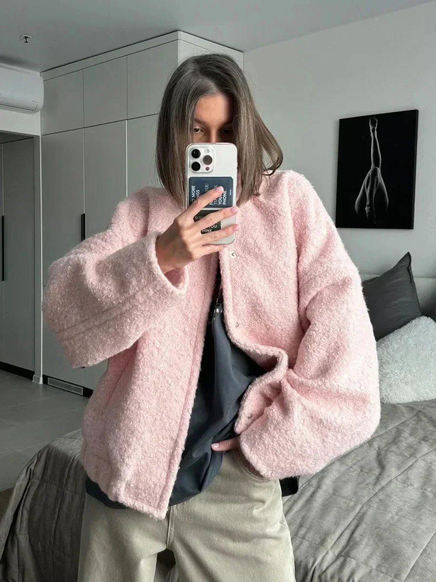 Zairielle | Veste courte à manches longues pour femme