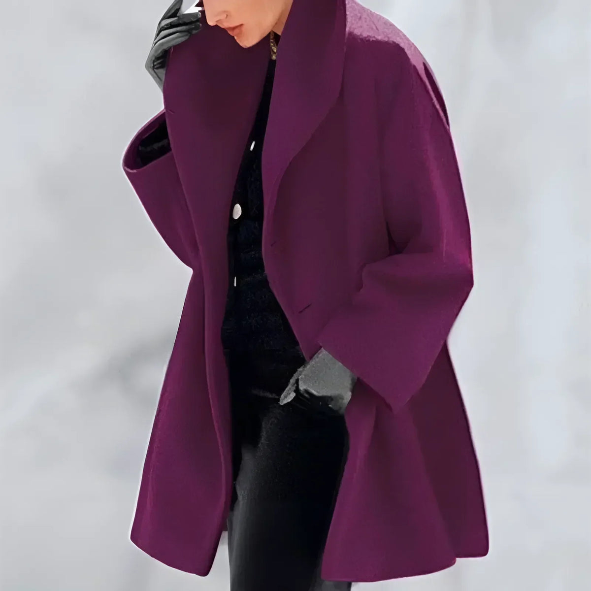 Élise – Manteau trench femme hiver