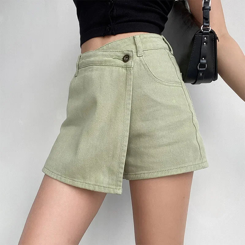 Leila | Jupe Mini Classique Taille Haute pour Femme