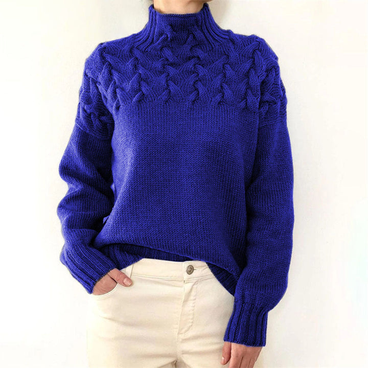Jacklynn | Pull en maille à col roulé pour l&