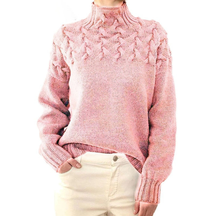 Jacklynn | Pull en maille à col roulé pour l&