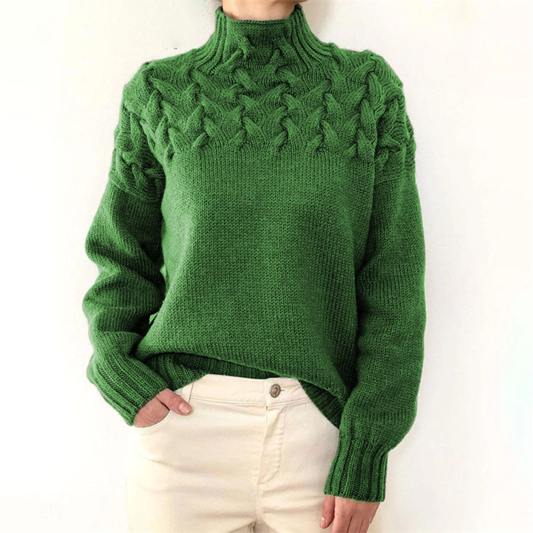 Jacklynn | Pull en maille à col roulé pour l&