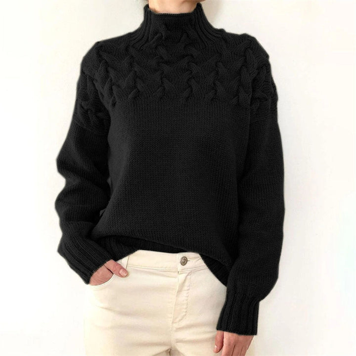 Jacklynn | Pull en maille à col roulé pour l&
