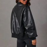 Indigo | Blouson aviateur oversize pour femme