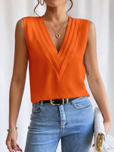 Stamatia | Blouse élégante sans manches