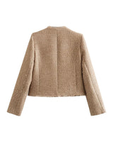 Ornella | Blazer court élégant à coupe classique pour femme