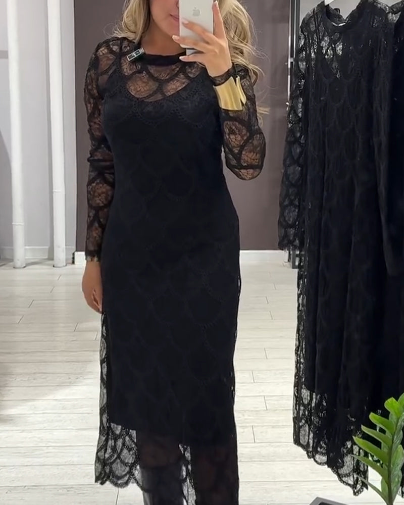 Ensemble Cover Up &amp; Robe Cami Dentelle