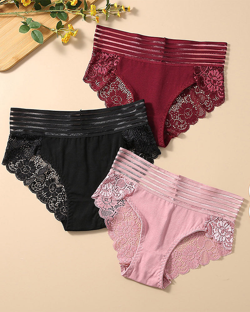 Culotte Large Taille Dentelle
