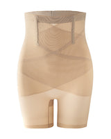Pantalon Sculptant Avec Empiècements En Mesh Croisés