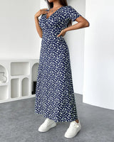 Robe Sexy Élégante Imprimée