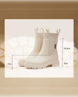 ☔️Bottes Imperméable Anti-Dérapant Semelle Épaisse Mi-Mollet