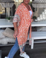 Manteau de plage de vacances imprimé à la mode
