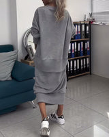 Sweat & Jupe Ensemble Coordonné