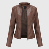 Helene | Veste en cuir élégante pour femme
