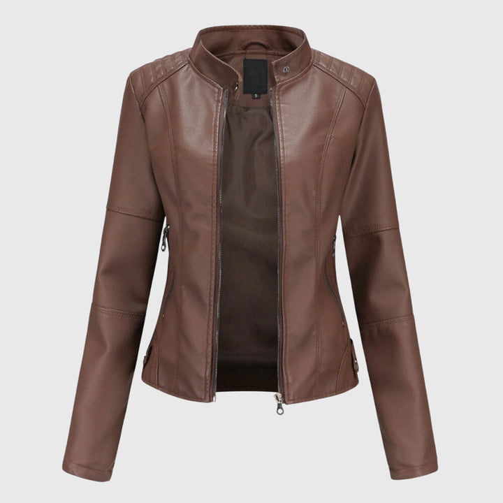 Helene | Veste en cuir élégante pour femme