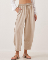 Pantalon Décontracté Cordon Poche