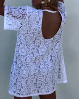 T-shirt Manches Courtes Dentelle