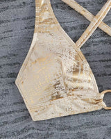 Bikini Boucle Métal Design