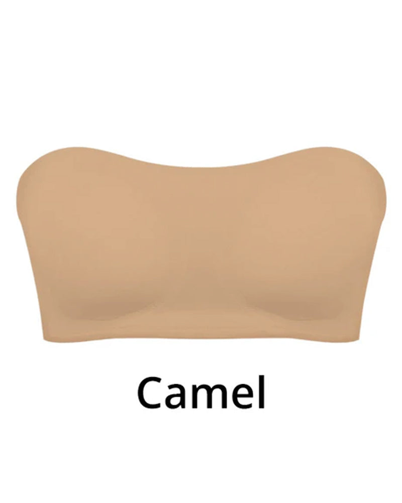 Soutien-Gorge Sans Bretelles Et Sans Armatures Avec Fermeture Latérale Croisée