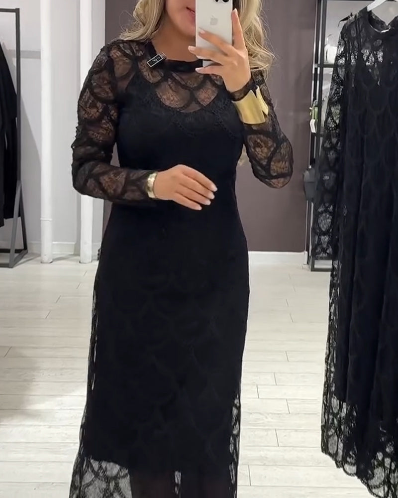 Ensemble Cover Up &amp; Robe Cami Dentelle