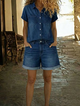 Romy | Robe décontractée en jean
