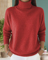Pull Col Roulé Style Décontracté