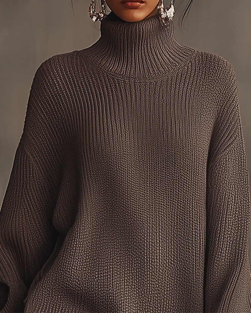 Ensemble Avec Style Élégant, Couche de Pull Et Robe Camisole