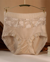 Culotte Taille Haute En Dentelle Pour Femmes