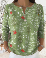 Pull Avec Motif De Sapin De Noël