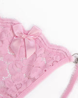 String Sexy Noeud Dentelle G-String