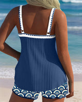 Maillot De Bain Sans Bretelles Avec Shorty