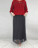 Blouse Maillage Éclaté Loose